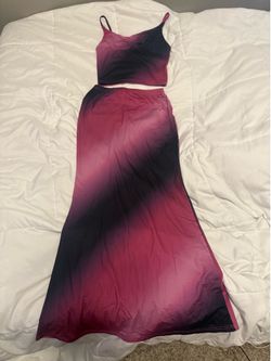 Lybiogs, Two Piece Skirt Set for Women size SMALL