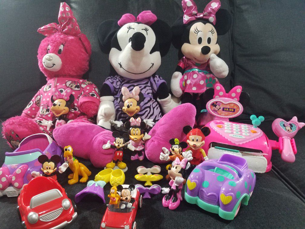 Mickey, Minnie and friends