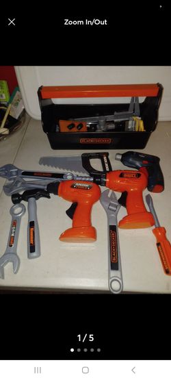 Play pretend tools set
