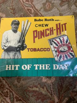 Babe Ruth Sign