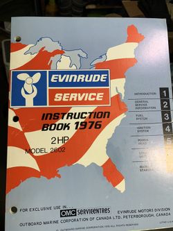 Instruction for 2 hp evinrude