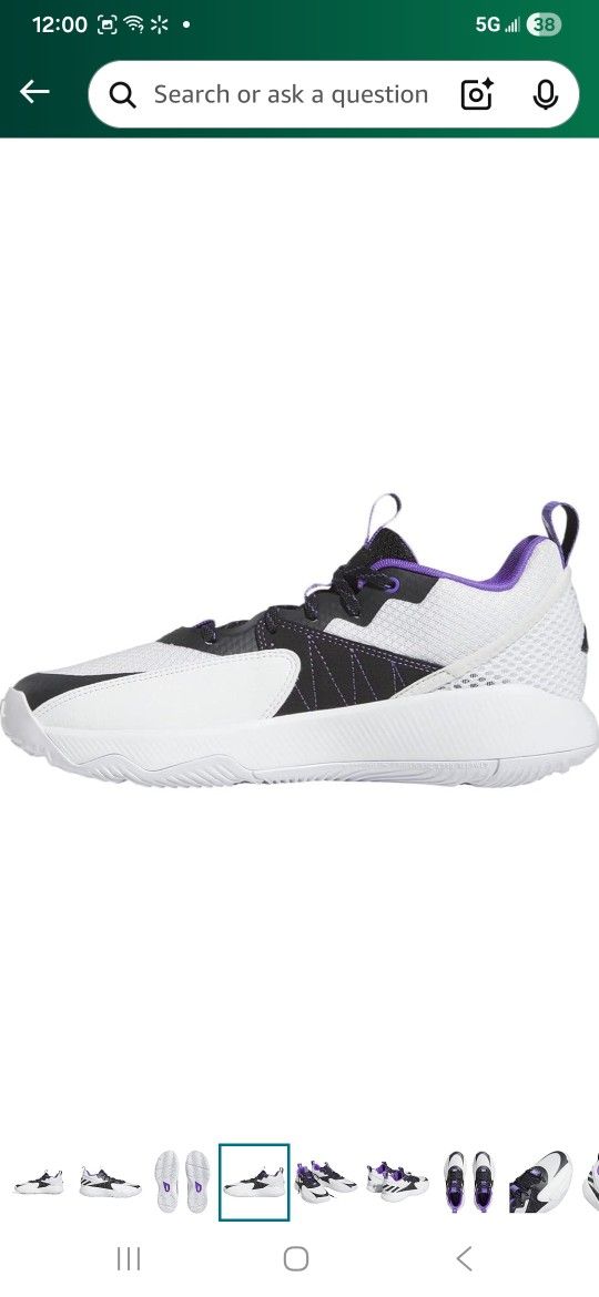 Adidas Dame Extply 2.0 Basketball Shoe - Men's size 6