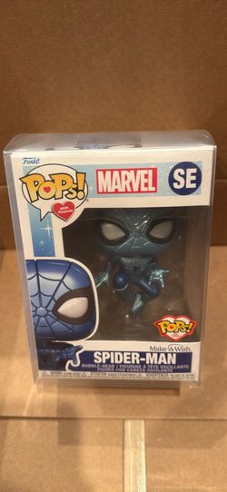 Brand New Funko Pop! Spider-Man SE Pops with Purpose Make a Wish Marvel Comics Vinyl Blue