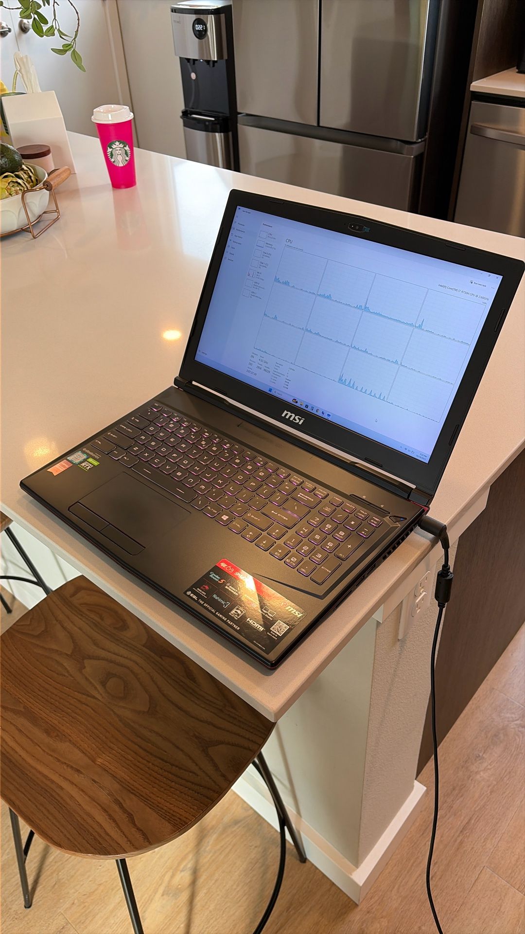 MSI GL63 9SEK i7-9750H RTX 2060 64GB RAM