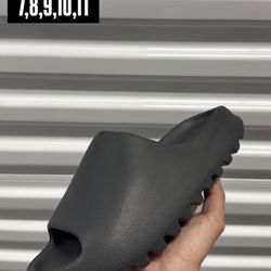 yeezy black slides