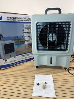 Dial 1300 cfm evaporative cooler 500 sqft
