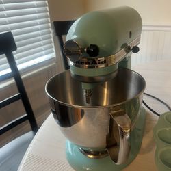 Aqua Blue Kitchenaid Mixer