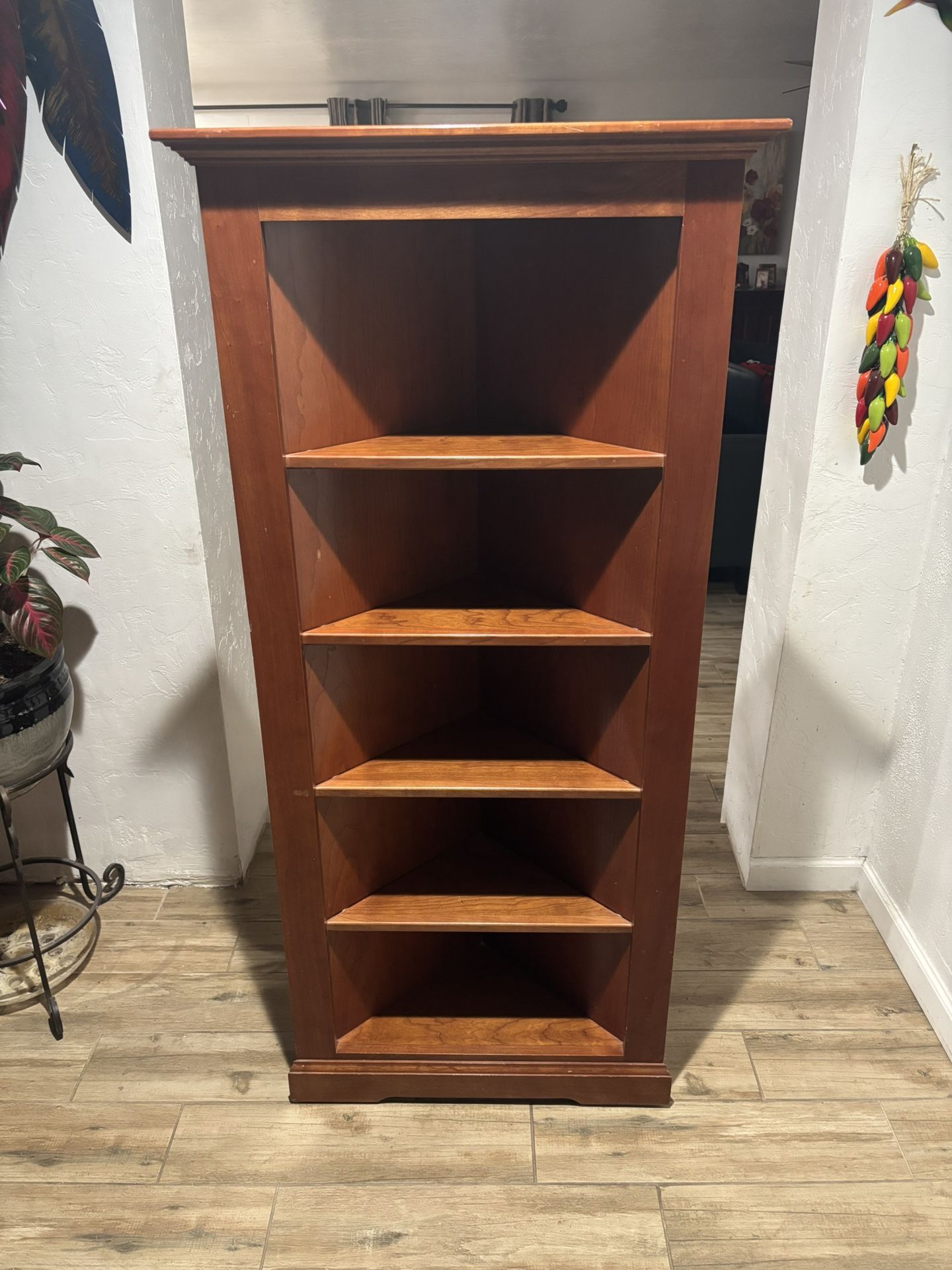 Corner Stand Shelf 59”x24 1/2”