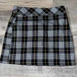 Checkered Skirt 