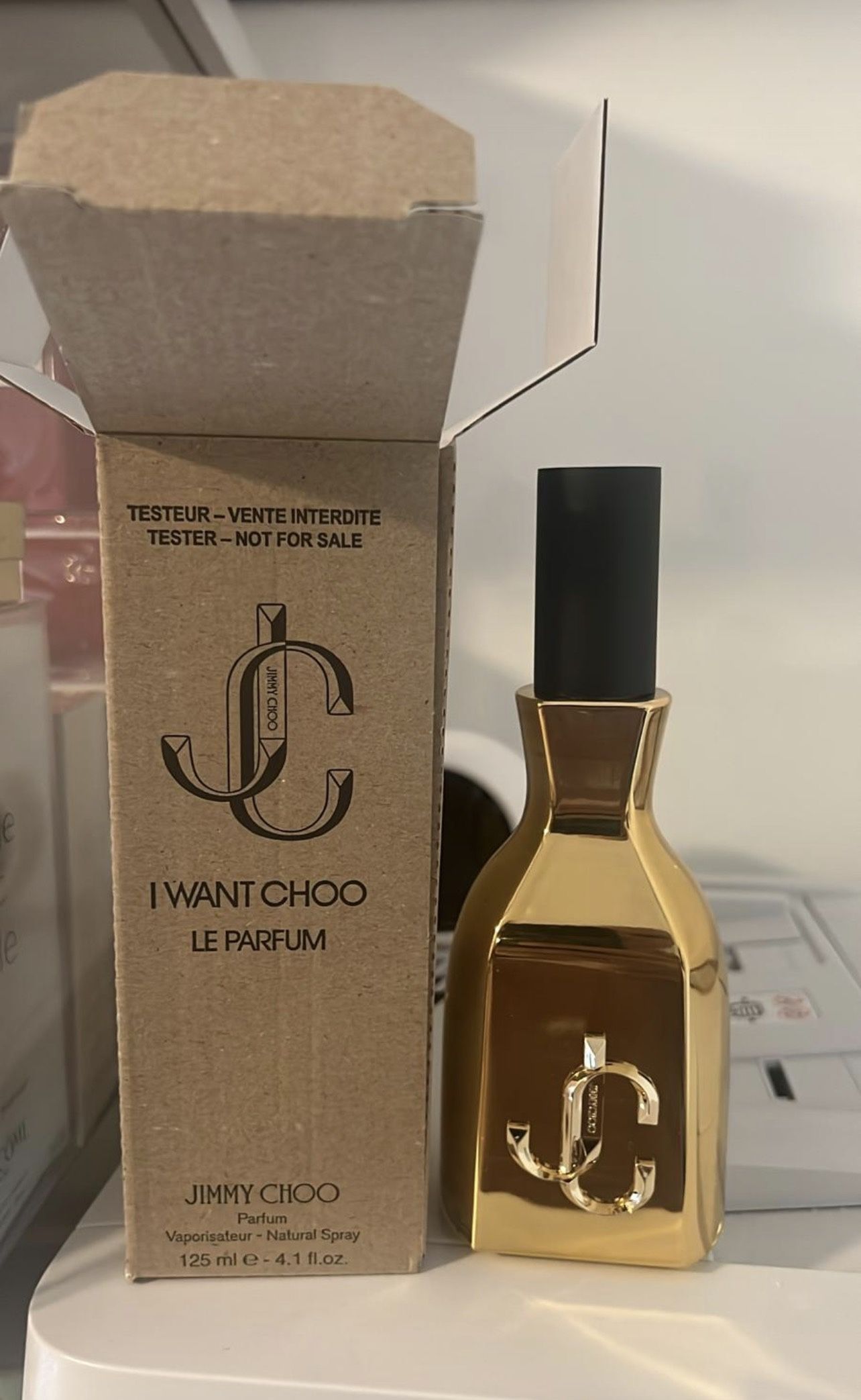 Jimmy Choo I Want Choo LE PARFUM 4.1oz Tester Only $85