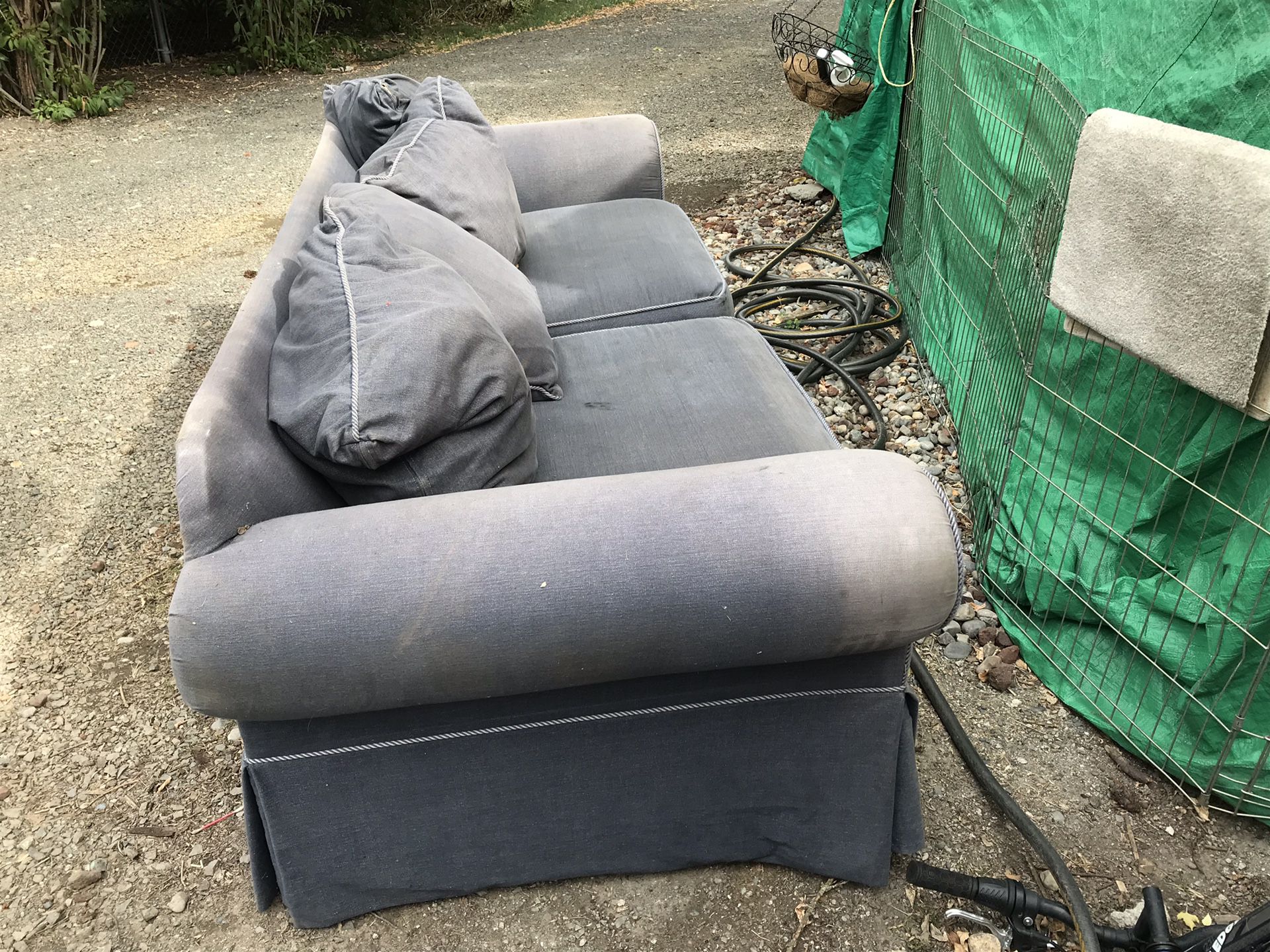 Free blue couch