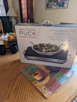 Food Warmer With Glass Top (New In Box)