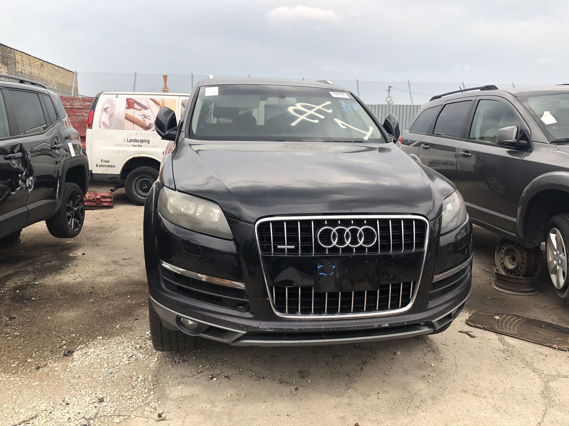 Parting out parts for 2011 AUDI Q7