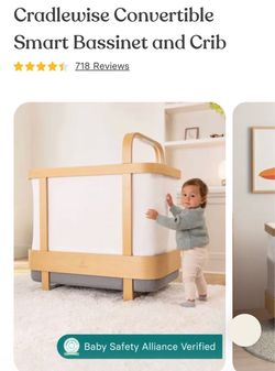Great condition  Cradlewise Smart Crib