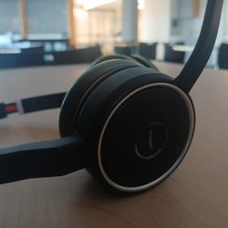 Jabra Evolve 75 Bluetooth Headphones W/ Mic.