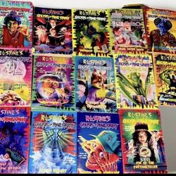 Vintage 90s R.L. Stine lot of 14 goosebumps