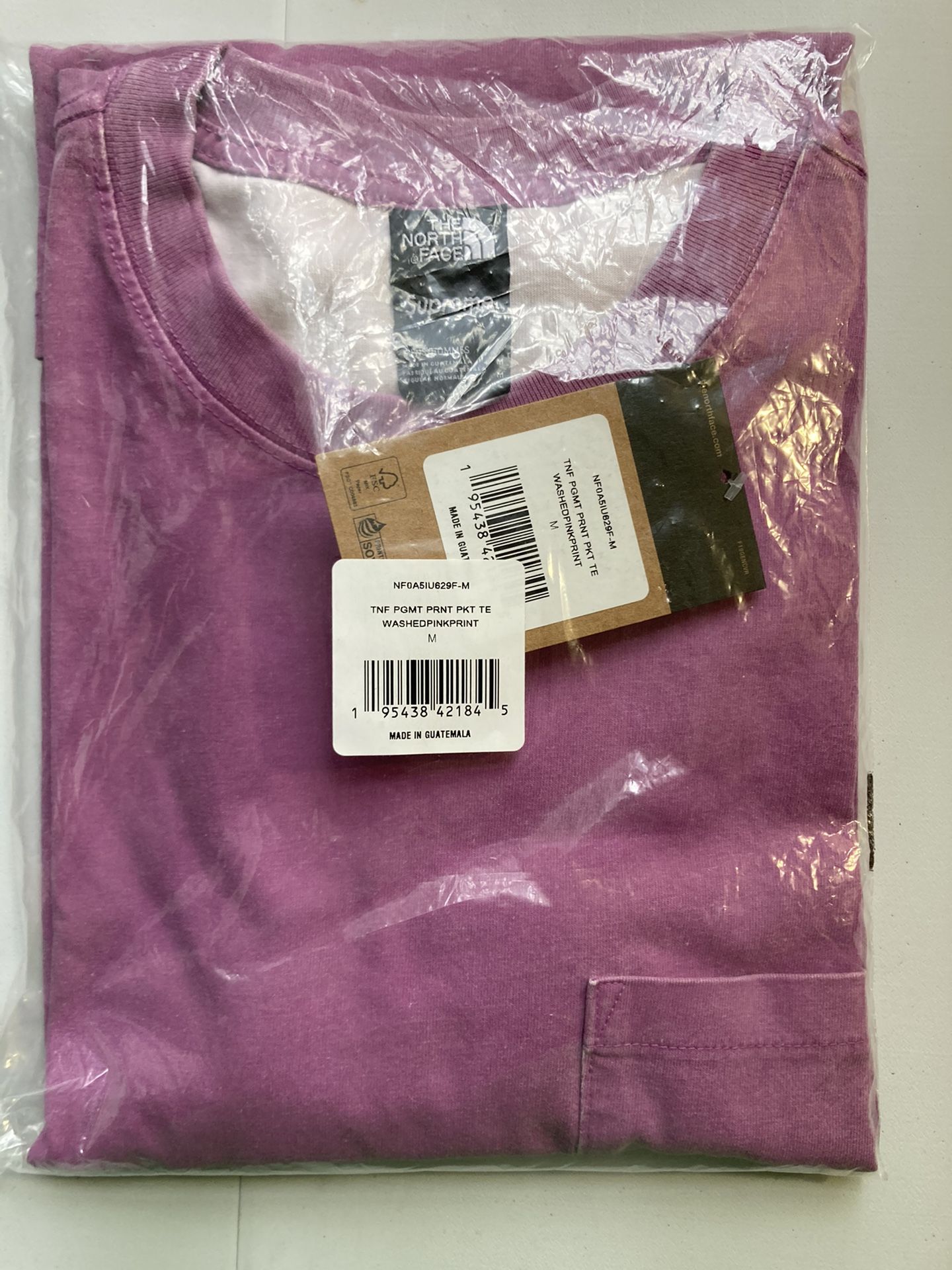 Authentic Supreme North Face Printed Pocket Tee