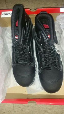 CRAFTMAN WORK BOOTS STEEL TOE WATERPROOF SLIP SIZE 7.5...SIZE 7.5..10.5..11..12 NEW