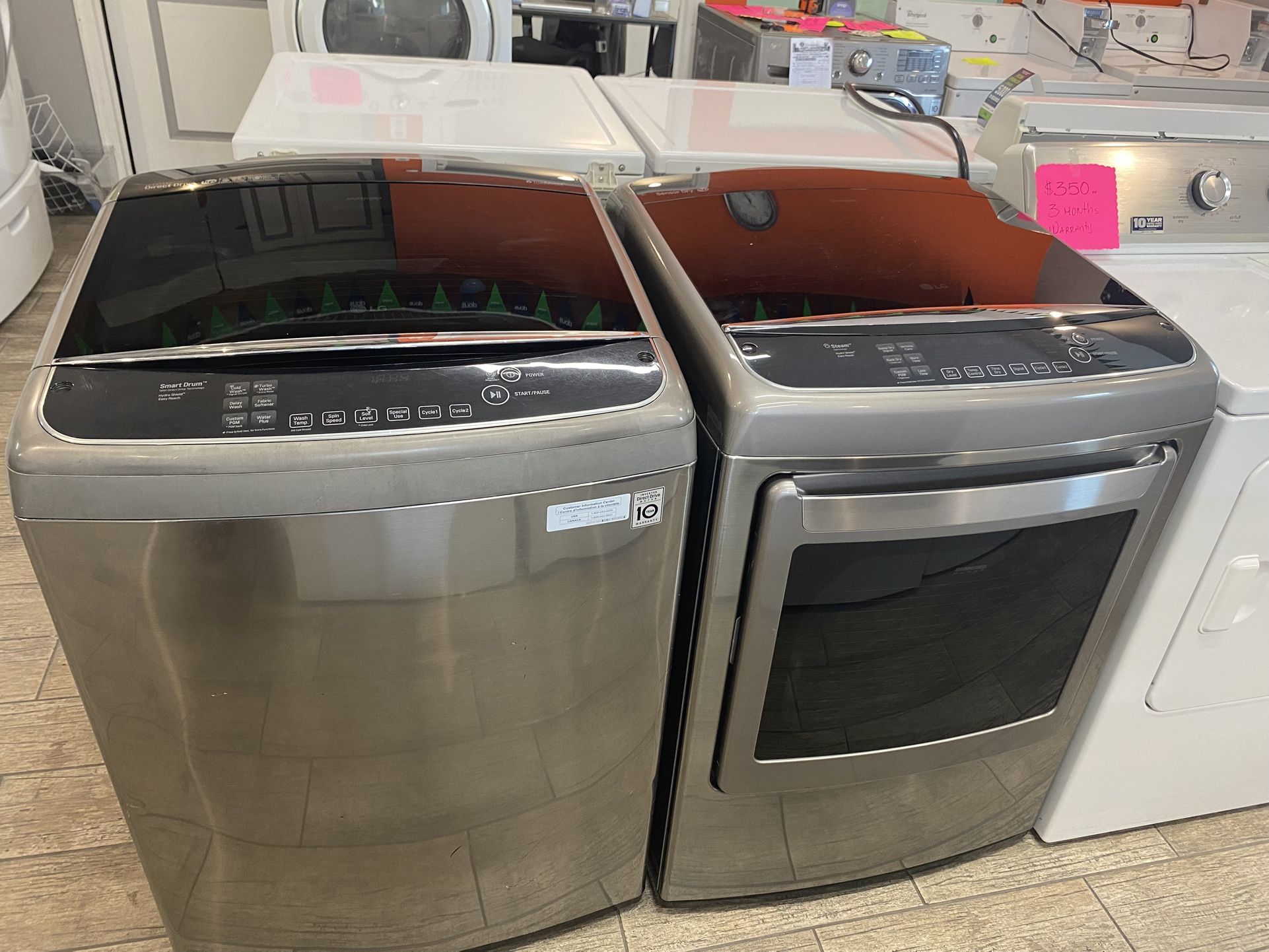 LG Washer & Dryer Set