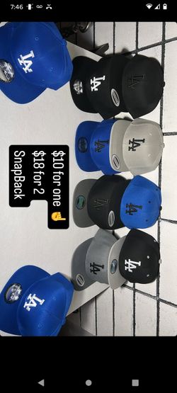 Dodgers Hat $10 Each Snap Back