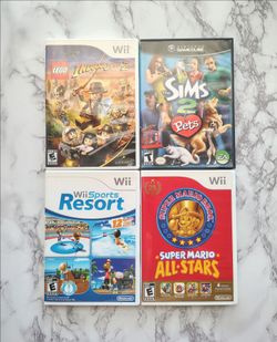Nintendo Wii games Mario, Wii Sports and More READ DESCRIPTION