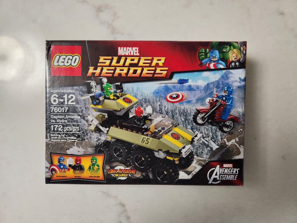 Lego Marvel "Captain America Vs. Hydra" 76017