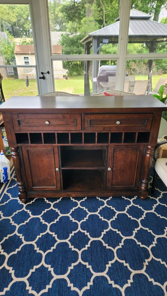 Wood Buffet Cabinet