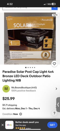 Paradise Solar caps