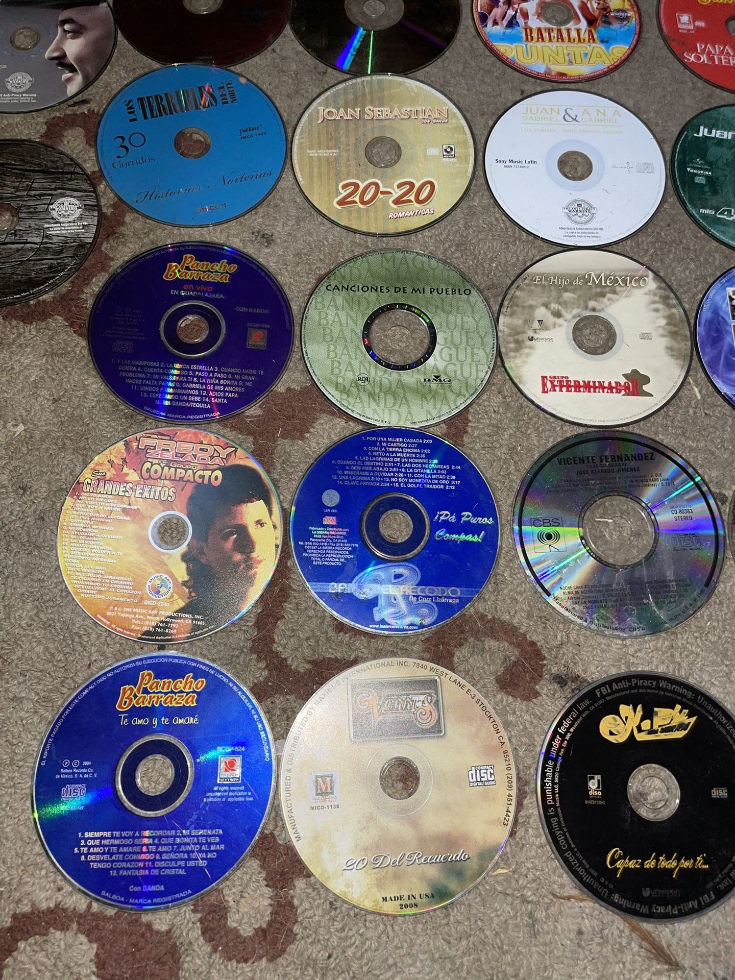 47 Spanish CDs Various Artists