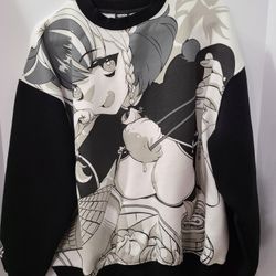 Gamersupps Panda Girl Waifu Sweater Large.