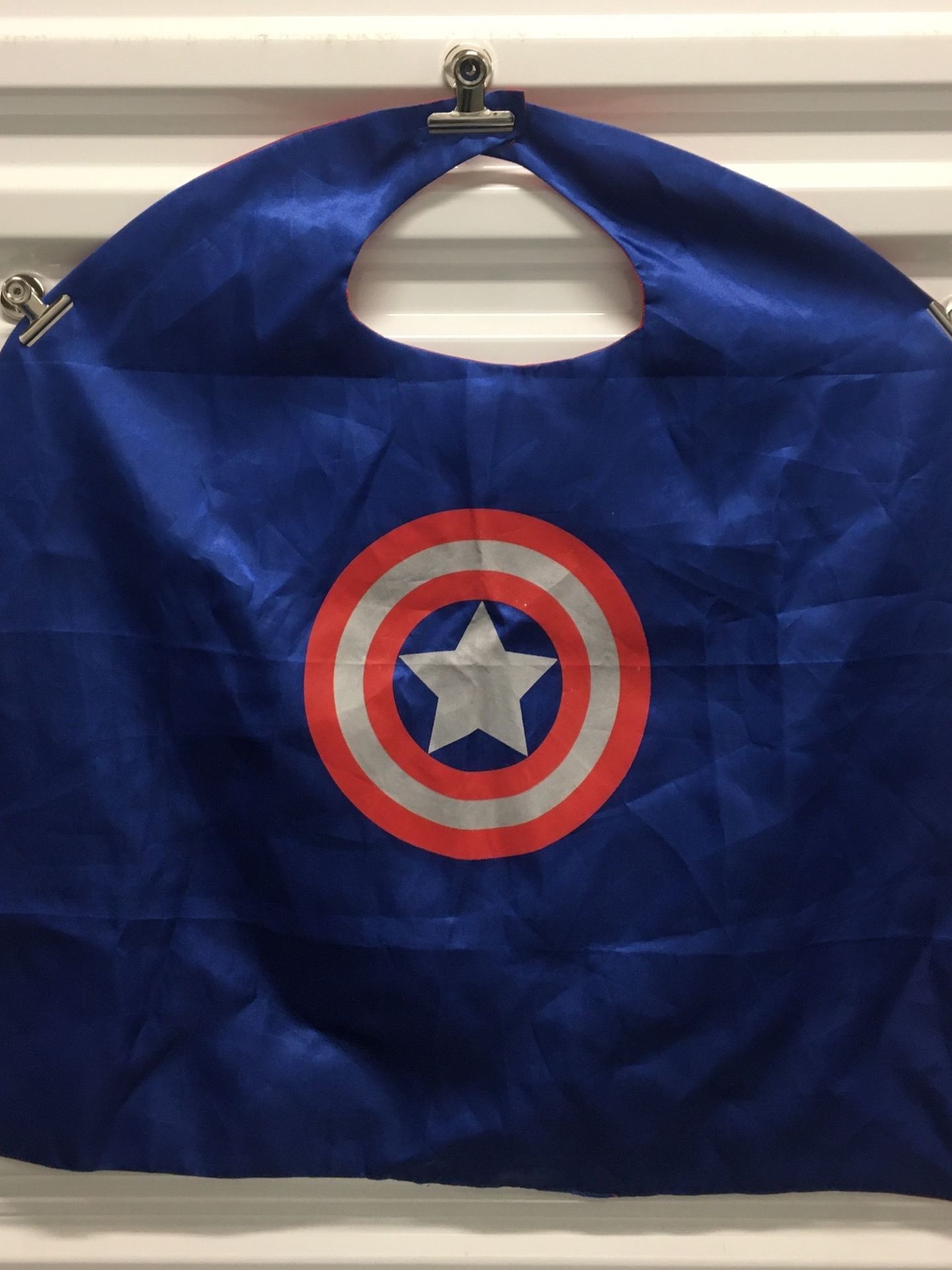 Child Size Pretend Play Captain America Cape