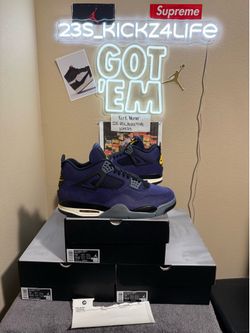 Brand New Air Jordan Laker  4’s Size 14x3 with original box. No trades cash only.