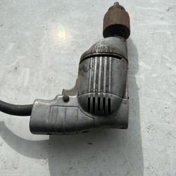 Working Vintage Electric Drill