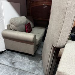 L Shape Sofa and Recliner