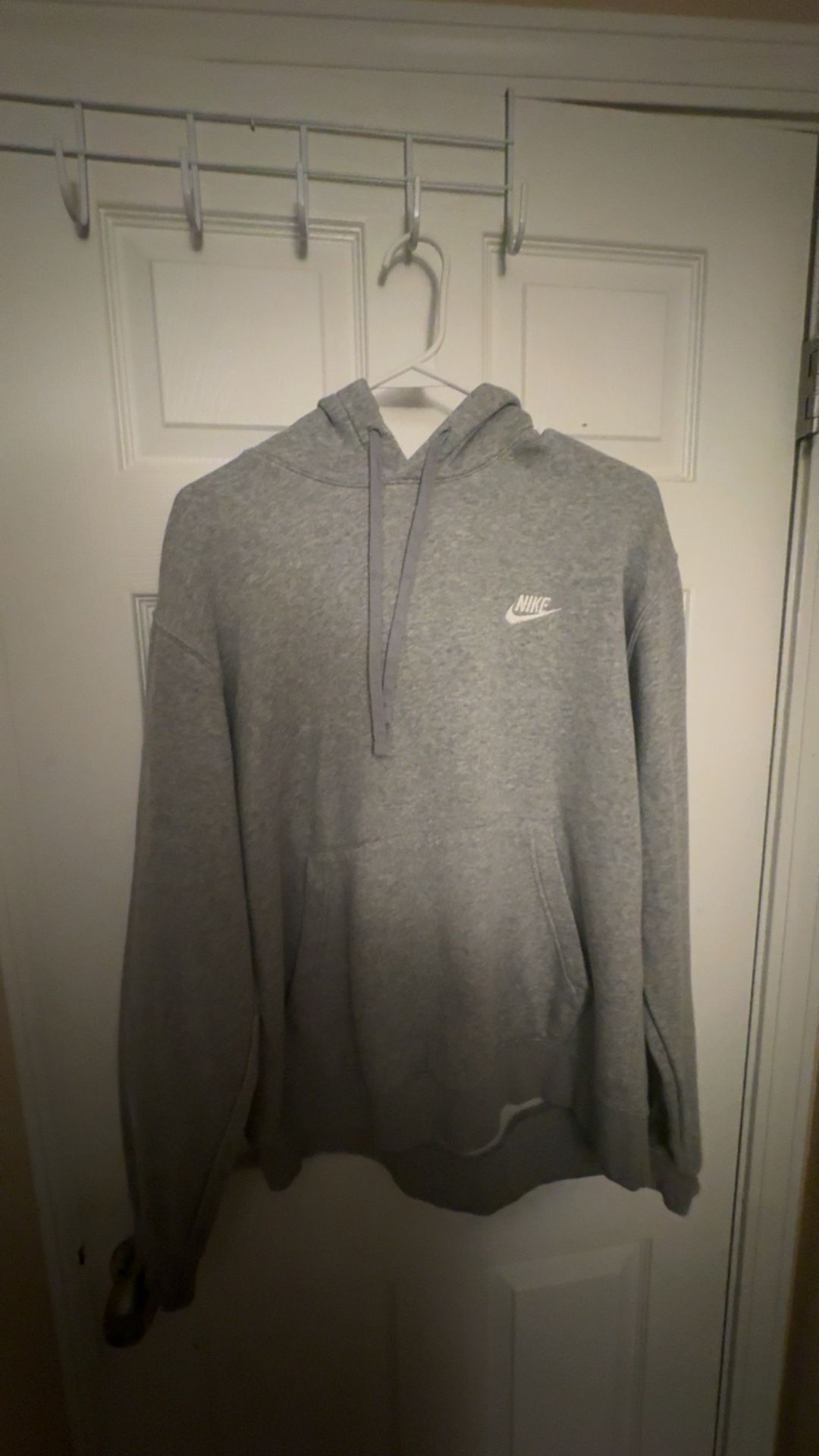 2 Grey Nike Hoodies