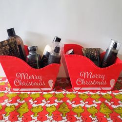 ❤ Bath & Body Works Into The Night Christmas Basket ❤