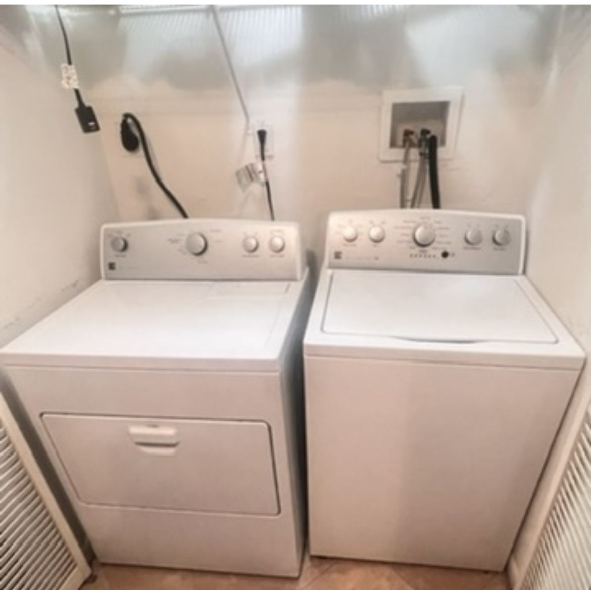 Kenmore washer Dryer combo, Cuisinart Microwave Troy Bilt Lawn Mower