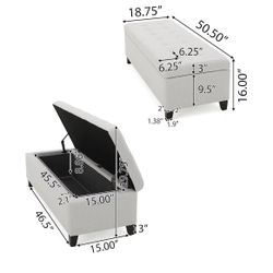 Grey Bench New In Box