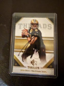 Drew Brees Autographed