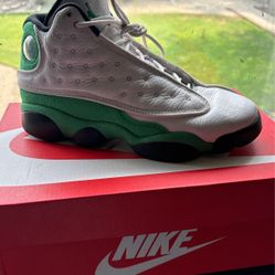 Lucky Green Jordan 13s