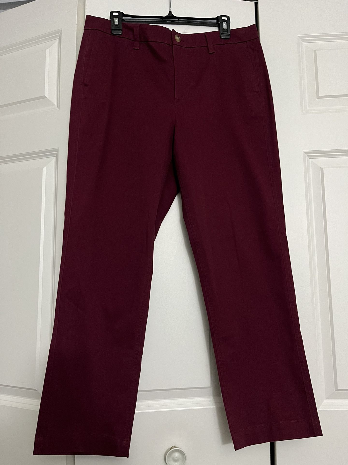 It’s Very Good Pants For Women’s Made By j .Crew It’s High Rise Pants The Size Is 12 The Color Is Midnight Burgundy