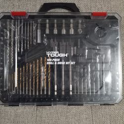 New Hypertough 100pc Drill& Drive Bit Set