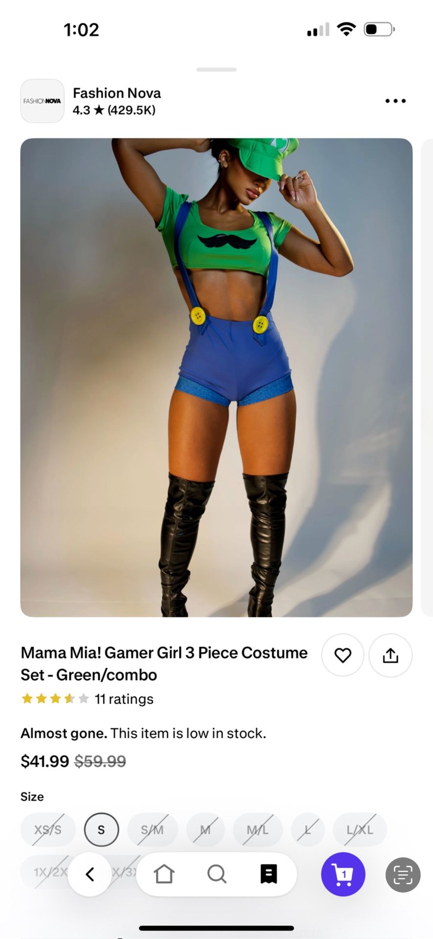 Luigi Costume