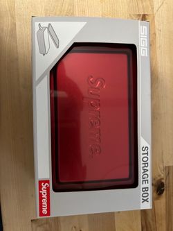 Supreme x SIGG Red Storage Box