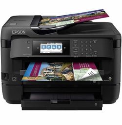 Epson WorkForce WF-7720 Wide Format Printer Scanner Copier Fax 13x19