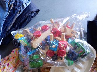 Melissa and Doug wooden car sets