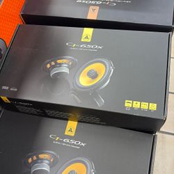 JL Audio 6.5” Speakers C1-650x Brand New  130 A Pair 