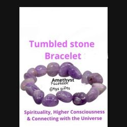 Amethyst Gemstone bracelet