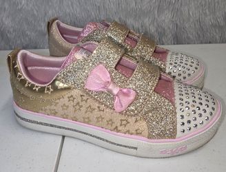 Skechers Twinkle Toes Girls Sneakers Size 2