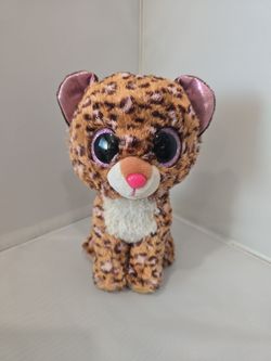 Ty Beanie Boos "Patches" Leopard Plush - Medium Size (9")